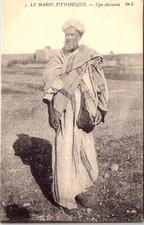 MAROC - scenes et types - Un type de Marocain.