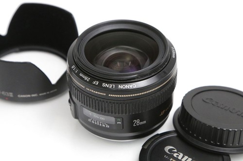 Ensemble canon ef28mm usm - f1.8,