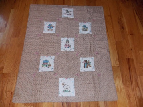 Victorian doll baby - doll, quilt