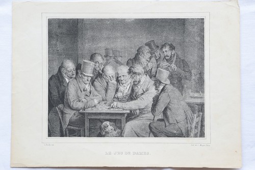 Jeu dames louis - le,
