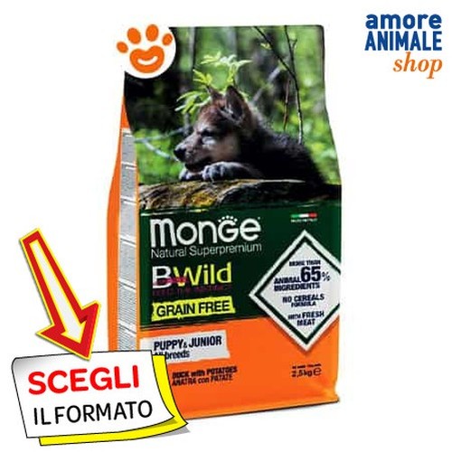 Monge chien sauvage grain - monge,