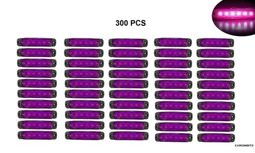300 pcs violet 24v led - violet, 6