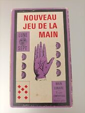 New Game of the Hand, 56 Cartomancy Cards with Booklet, Grimaud 1963