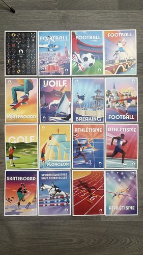 Jeux olympiques carte postale - carte,