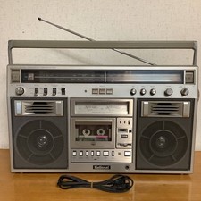 National RX-5600 Large Boombox AM/FM Radio Cassette Recorder Tested Japan