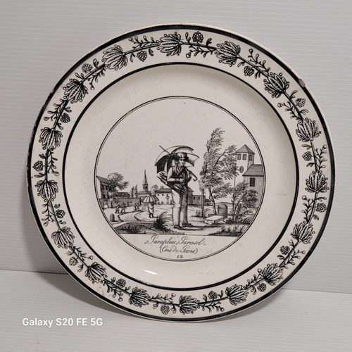 Assiette choisy parapluie - assiette,