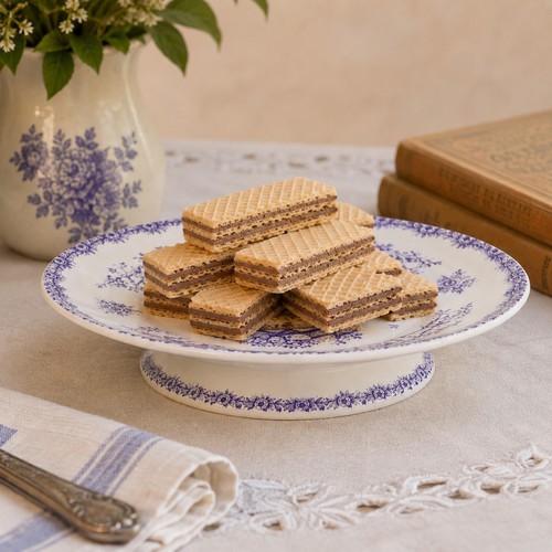 Ancienne assiette montée sur