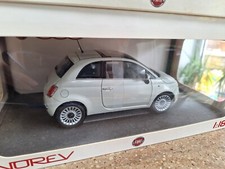 NOREV 1/18 scale FIAT 500 - Lounge pearlescent White paint stunning boxed