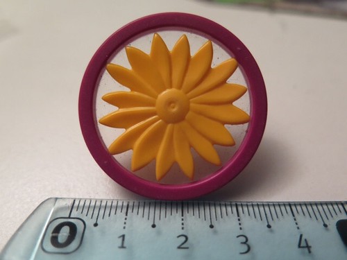 Roue avec fleur char - roue,