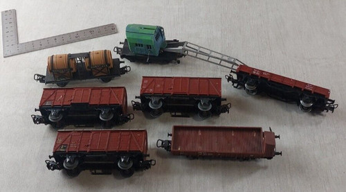 Lot wagons marchandises - lot, +