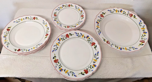 Service assiettes plat - et,
