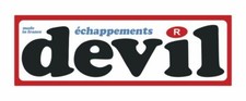 Sticker plastifié DEVIL