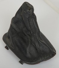 Genuine BMW E24 E28 Transmission shift lever boot. Leather. Bison 25111220814