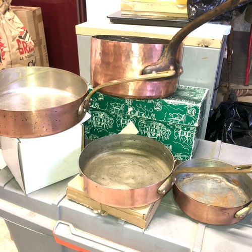 Casserole sauteuses cuivre - casserole,