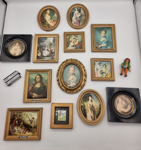 Lot petits cadres - de, 13