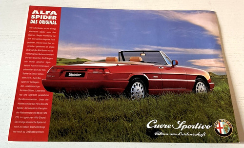 Brochure vente alfa romeo - de,