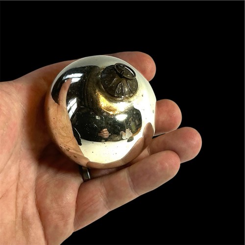Boule noel ancienne verre - de,