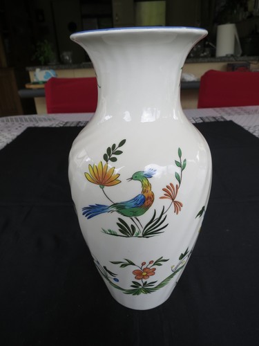 Vase gien faïence - gien,