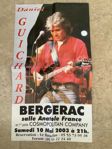 Affiche daniel guichard 391 - affiche,