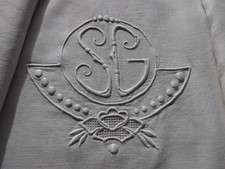 drap, pur fil de lin, mono