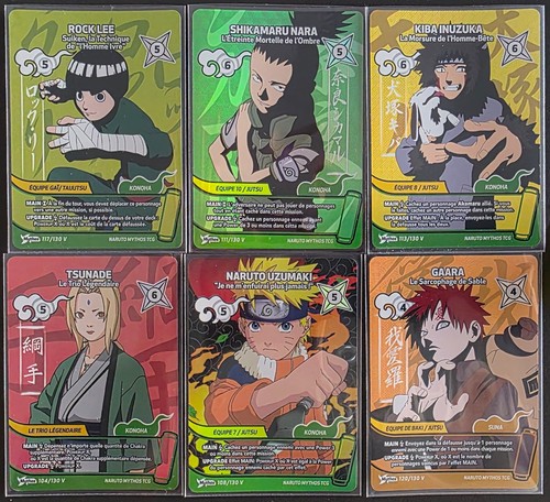 Lot cartes promo naruto - de,