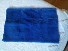 Housse De Coussin En Peau De Lapin Véritable 