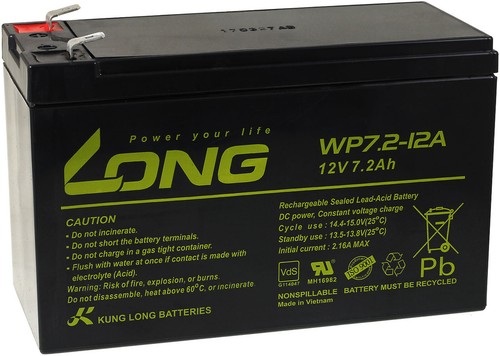 Batterie plomb acid kunglong - batterie, plomb-acid