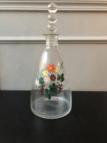Ancienne carafe émaux