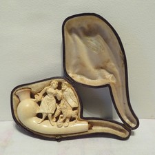 PIPE ANCIENNE SCULPTEE ECUME