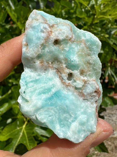 Pierre aragonite bleue - pierre, brute