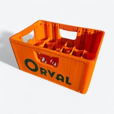 Orval Belgian Beer Crate - Genuine Trappist Ale Plastic Crate Home Bar Mancave