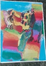 NUMBERED AND SIGNED ATILA BIRO LITHOGRAPH FIGURES 76X57 CM 1972