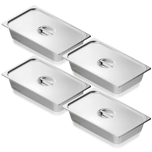 Vevor 4pcs bac gastronorme - bac,