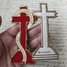 2 Images Pieuses Croix