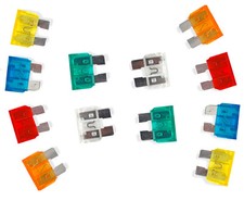 Lot de 12 fusibles Standard ATO de 5A à 30A - Fusible auto moto camion - NEUF