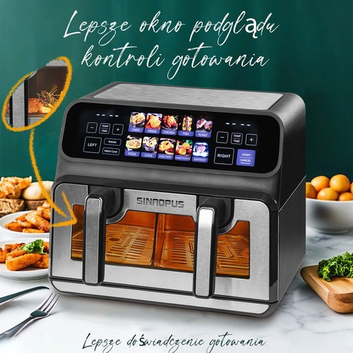 Friteuse air xxl 2200w - à, 9l