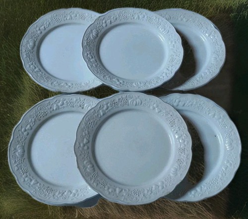 Anciennes assiettes plates - anciennes,
