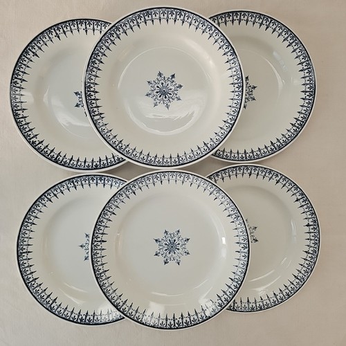 Assiettes plates décor primax - assiettes,
