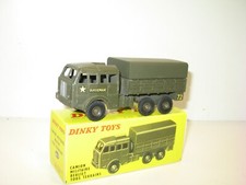 DINKY TOYS Berliet 6X6 Version 4 with Dunkirk Military Hollow Rims