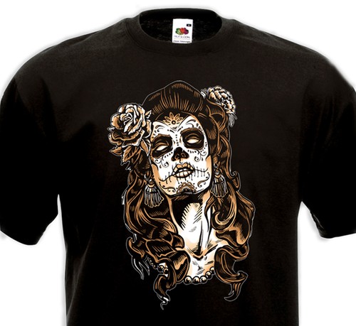 Shirt catrina tattoo - t-shirt,