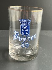 Porter Brewery Advertising Beer Glass 39
