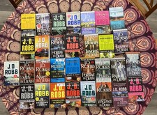 Lot of 31 J.D. Robb Nora Roberts Death Series Paperback Books Eve Dallas