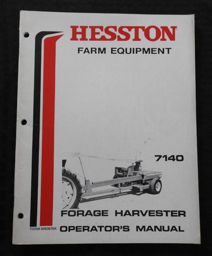 1980 véritable hesston 7140 - 1980's,