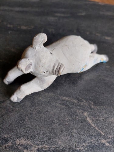 Ancien cochon résine - cochon,