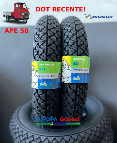 100 56j paire michelin - 100/90-10,