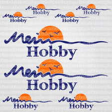 My Hobby decals 8x motorhome