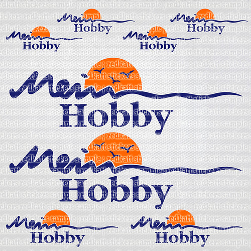 Hobby decals motorhome - decals, 8x