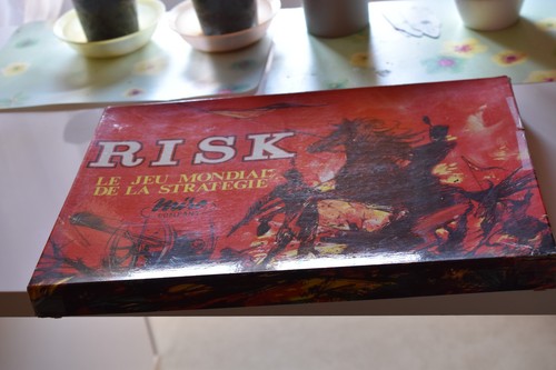 Jeu risk 1970 etat - etat, pions