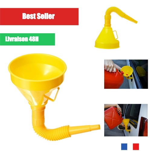 Entonnoir carburant avec - à,