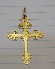 -BELLE CROIX PENDENTIF plaqué